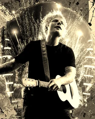 Live concert by Ed Sheeran